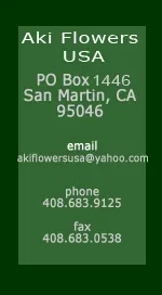 Aki Flowers USA